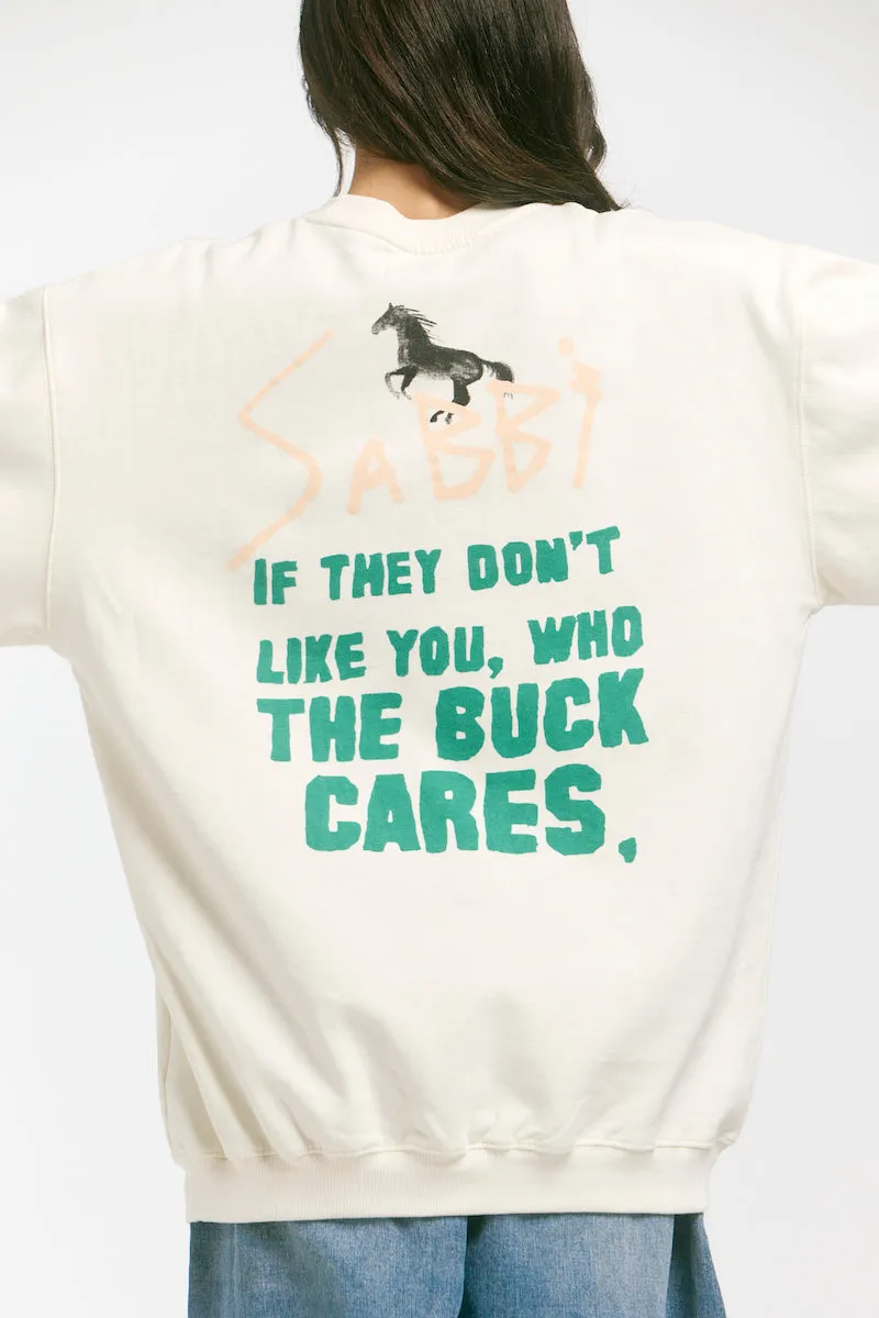 The Who the Buck Cares Jumper
