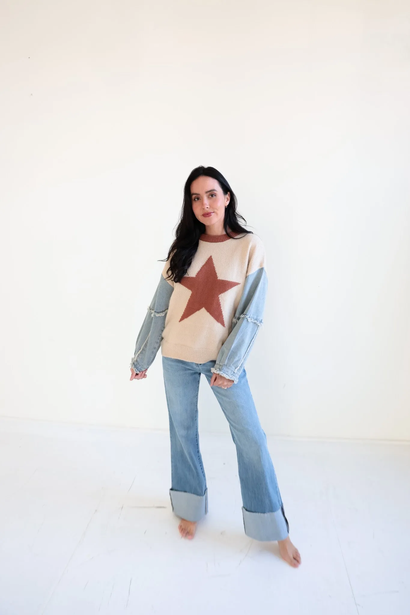Western Star Knit Sweater