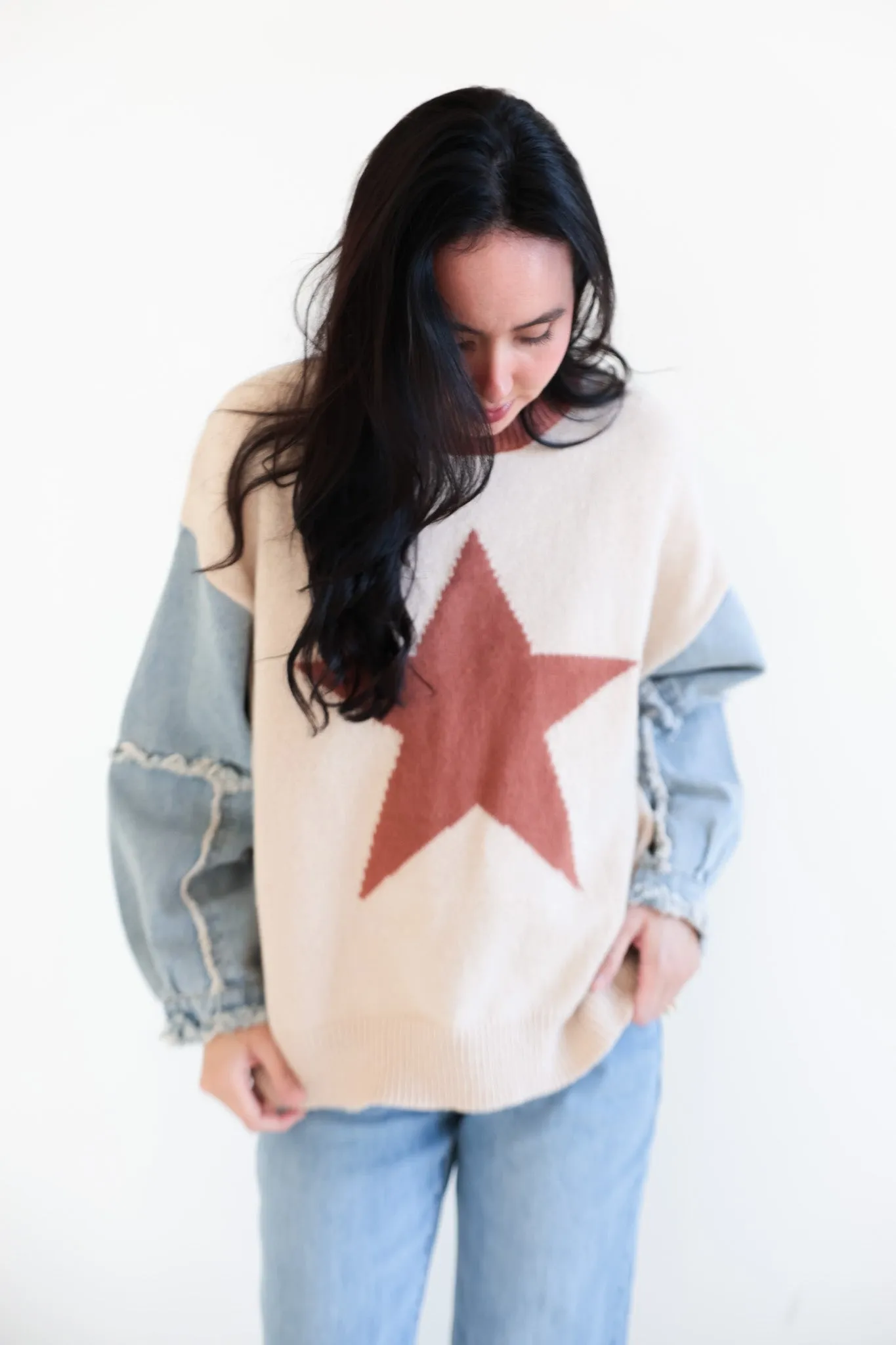 Western Star Knit Sweater