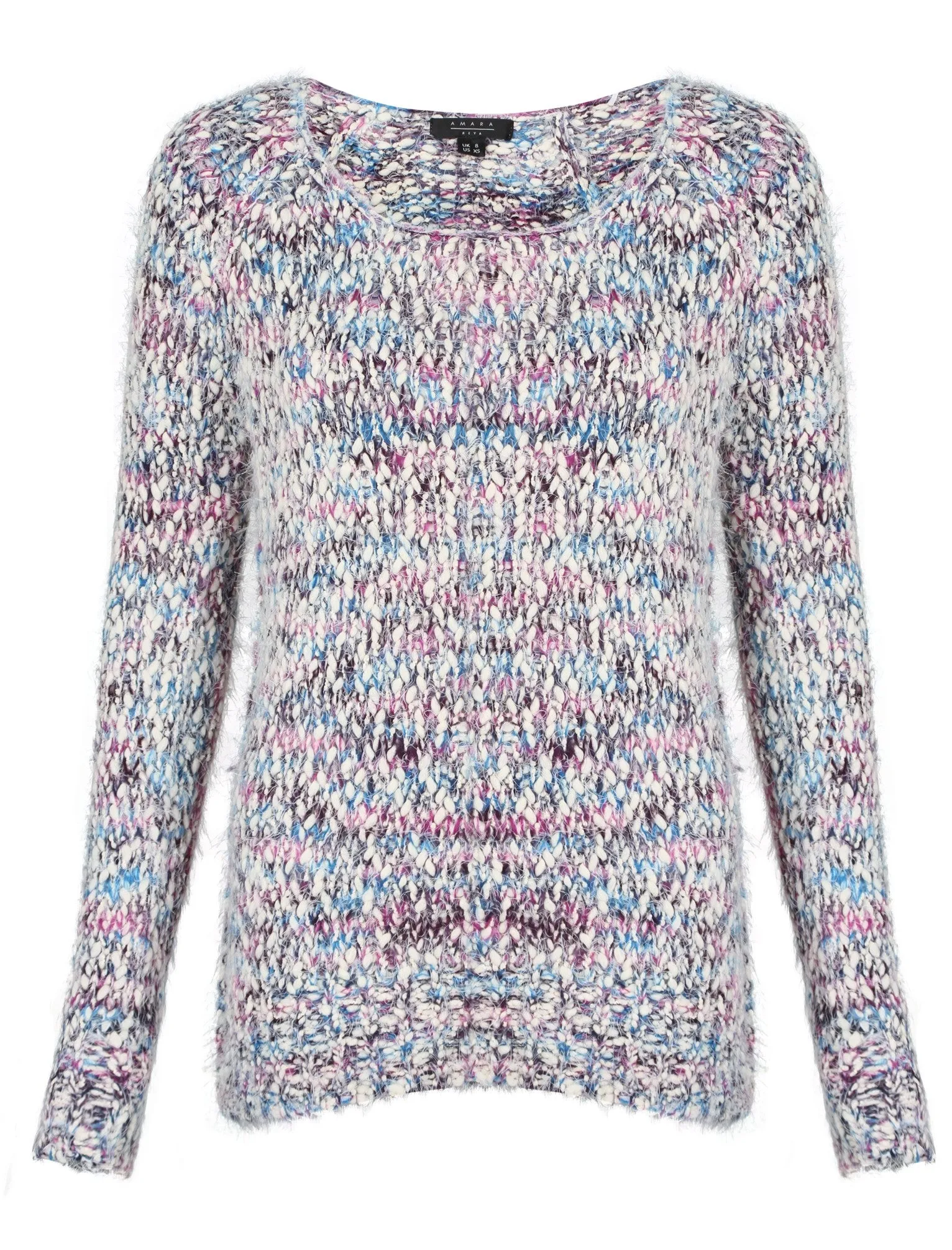 Womens Amara Reya Quaking Grass Blue & Purple  Jumper