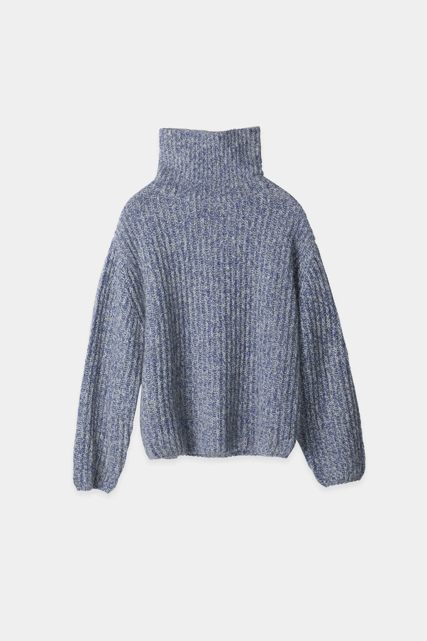 ZOEY SWEATER - BLUE MELANGE